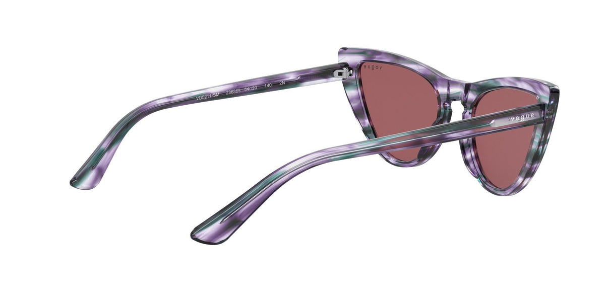 Vogue VO 5211SM Pink Striped Blue / Dark Violet 54 / Plastic / Plastic
