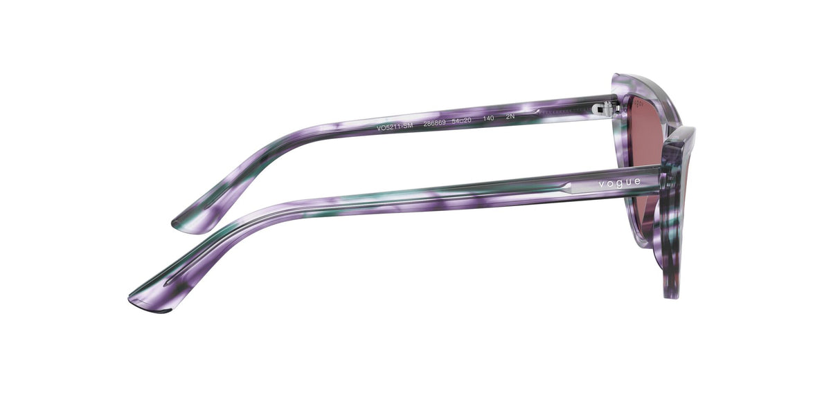 Vogue VO 5211SM Pink Striped Blue / Dark Violet 54 / Plastic / Plastic