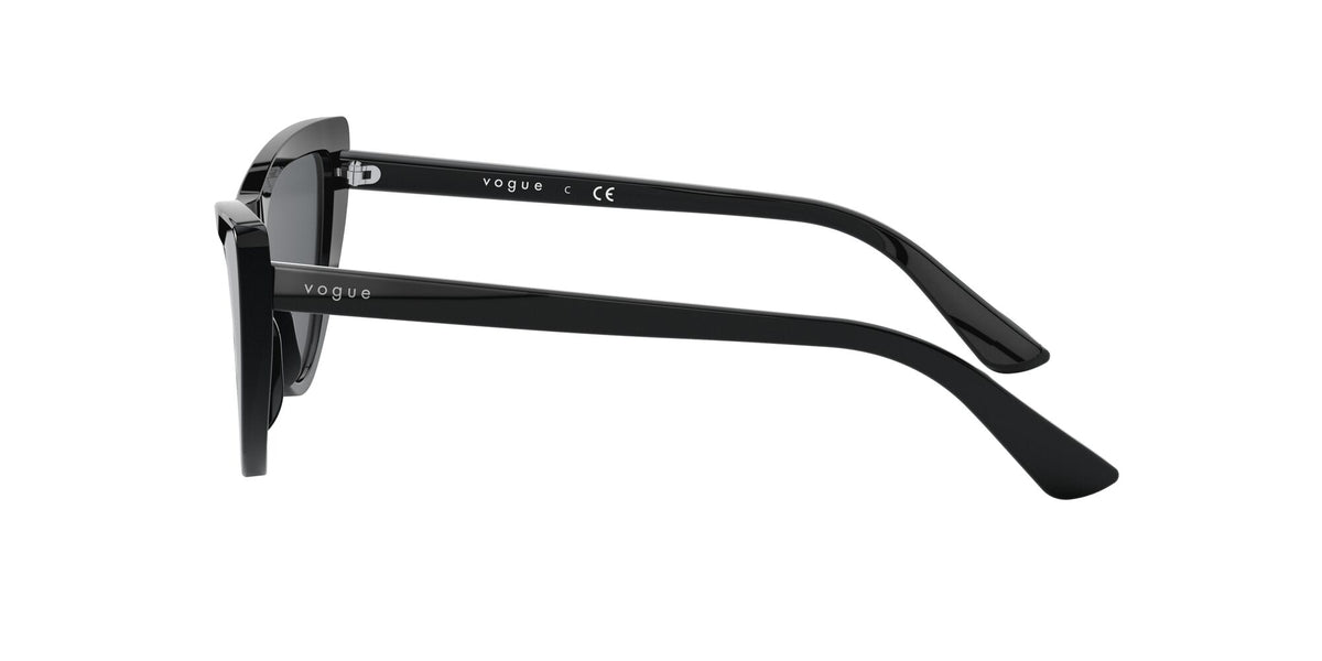 Vogue VO 5211SM Black / Dark Grey 54 / Plastic / Plastic