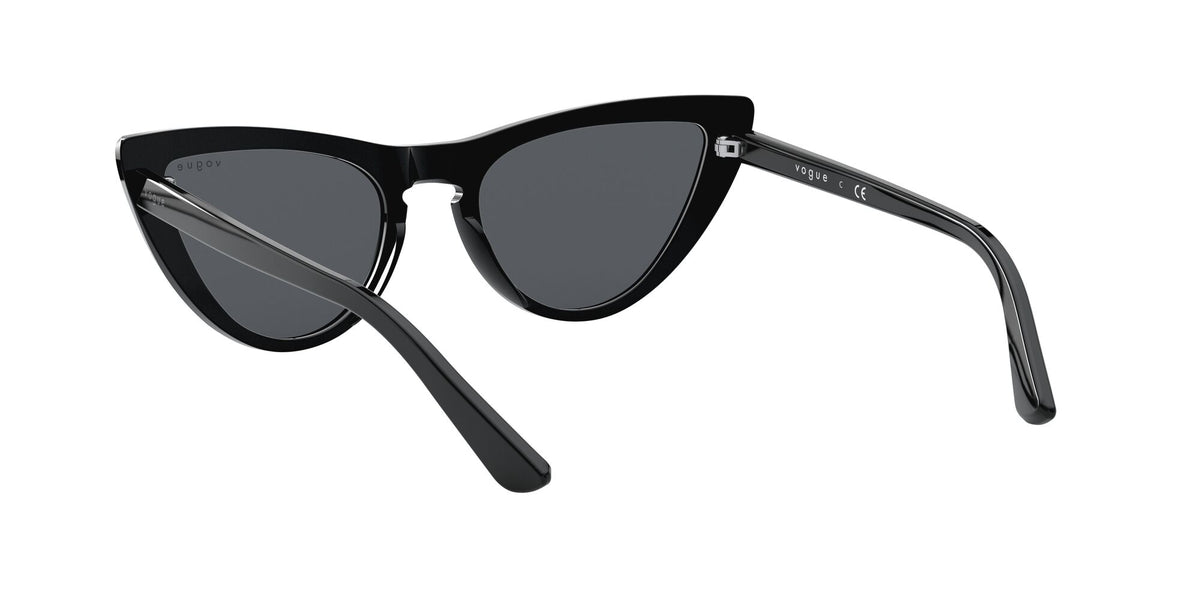 Vogue VO 5211SM Black / Dark Grey 54 / Plastic / Plastic