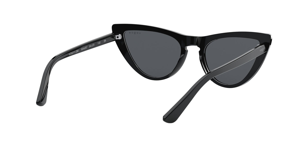 Vogue VO 5211SM Black / Dark Grey 54 / Plastic / Plastic
