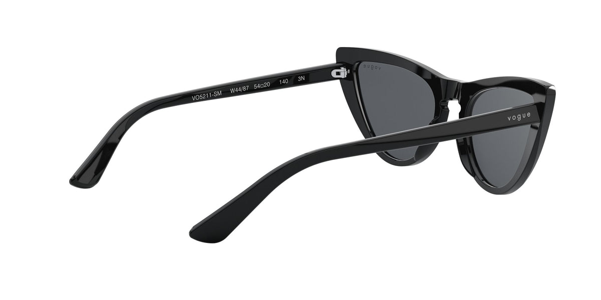 Vogue VO 5211SM Black / Dark Grey 54 / Plastic / Plastic