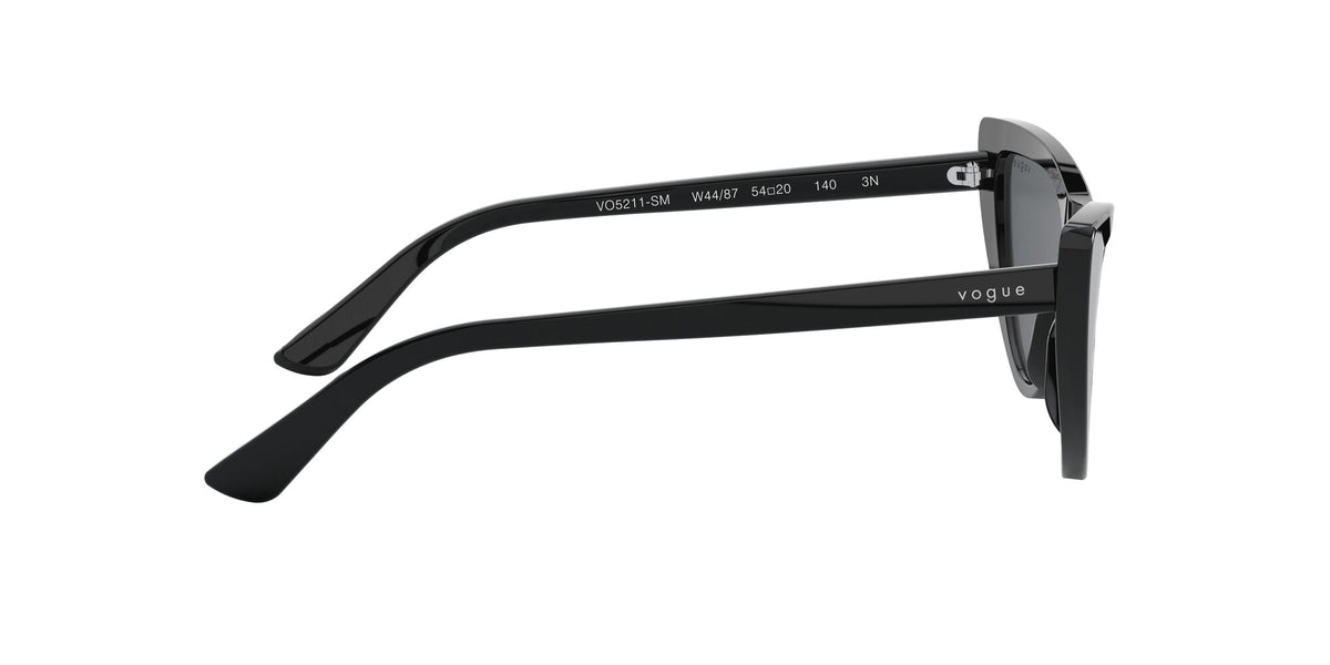 Vogue VO 5211SM Black / Dark Grey 54 / Plastic / Plastic