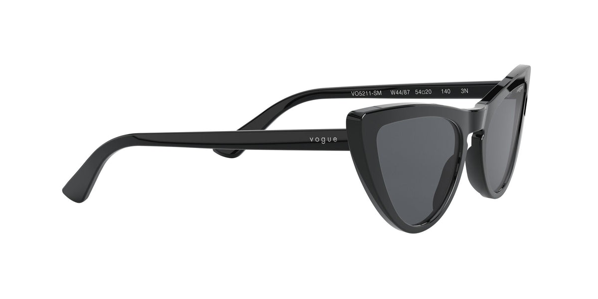 Vogue VO 5211SM Black / Dark Grey 54 / Plastic / Plastic