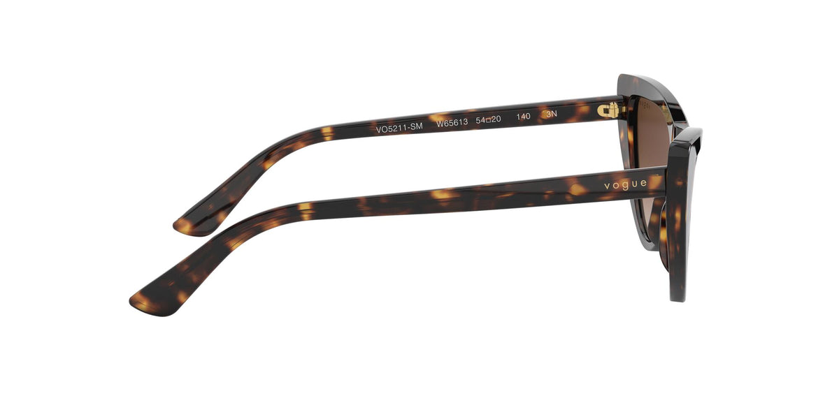 Vogue VO 5211SM Dark Havana / Brown Gradient 54 / Plastic / Plastic