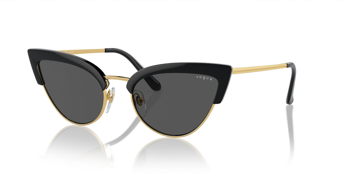 Vogue 0VO5212S W44/87 55 Top Black/Gold/ Dark Grey 55 / Plastic / Metal