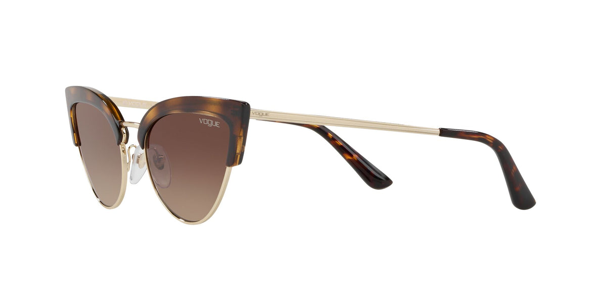 Vogue VO 5212S Top Dark Havana/Pale Gold / Brown Gradient 55 / Plastic / Metal