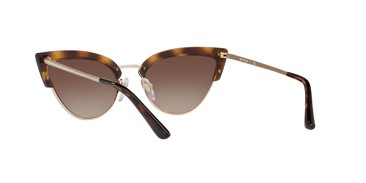 Vogue VO 5212S Top Dark Havana/Pale Gold / Brown Gradient 55 / Plastic / Metal