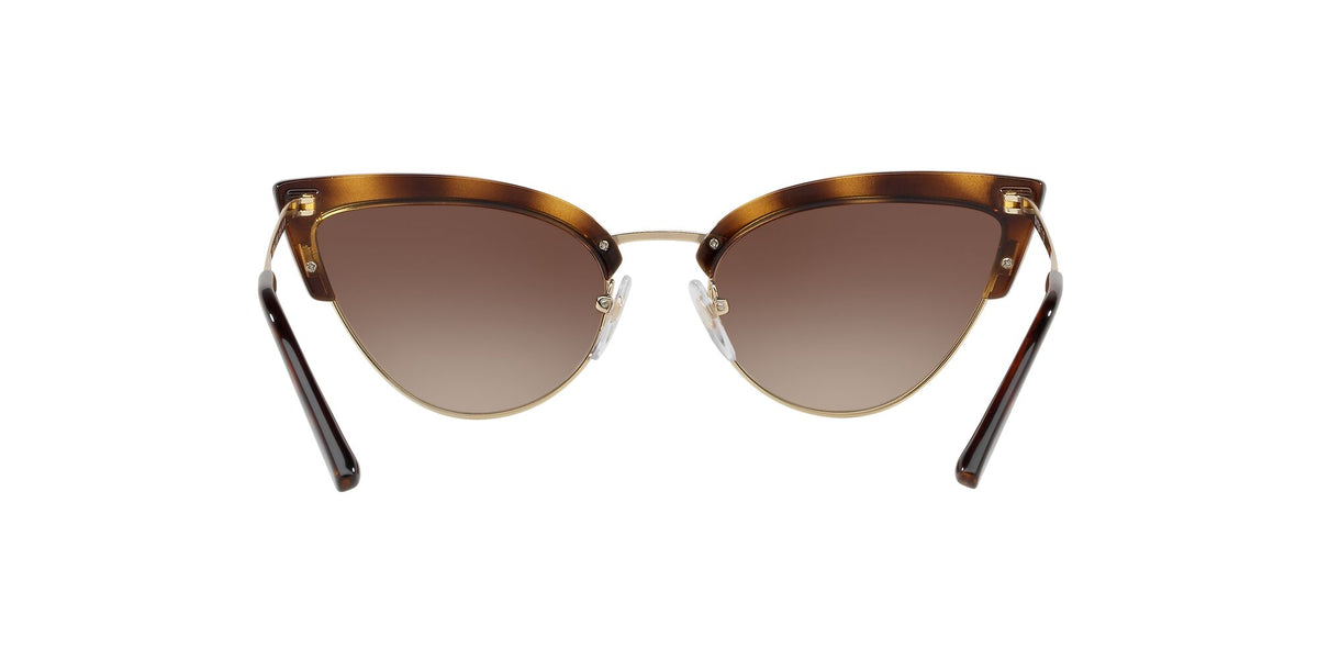 Vogue VO 5212S Top Dark Havana/Pale Gold / Brown Gradient 55 / Plastic / Metal