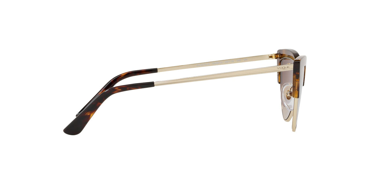 Vogue VO 5212S Top Dark Havana/Pale Gold / Brown Gradient 55 / Plastic / Metal
