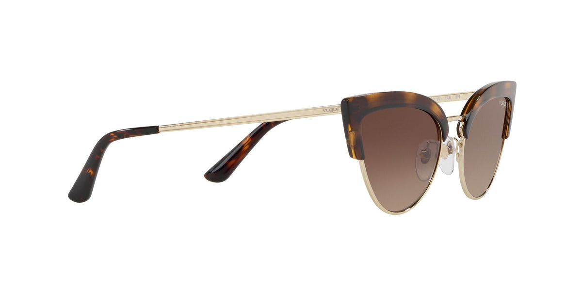 Vogue VO 5212S Top Dark Havana/Pale Gold / Brown Gradient 55 / Plastic / Metal