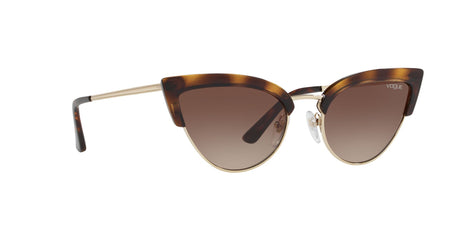 Vogue VO 5212S Top Dark Havana/Pale Gold / Brown Gradient 55 / Plastic / Metal