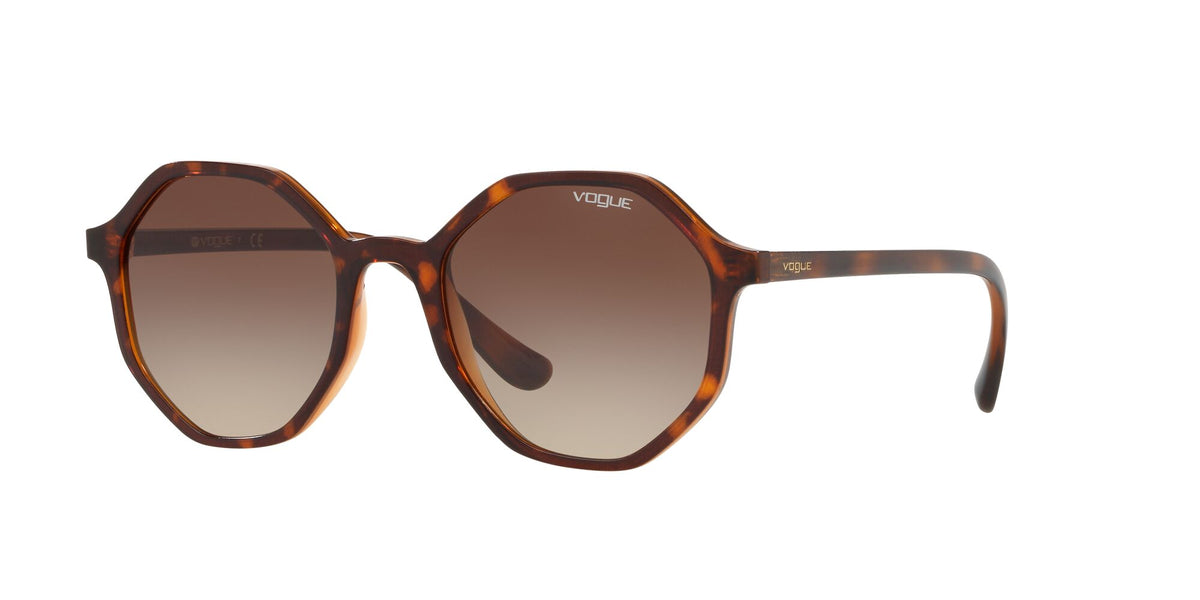 Vogue 0VO5222S 238613 52 Top Havana/ Brown Transparent/ Brown Gradient 52 / Plastic / Plastic