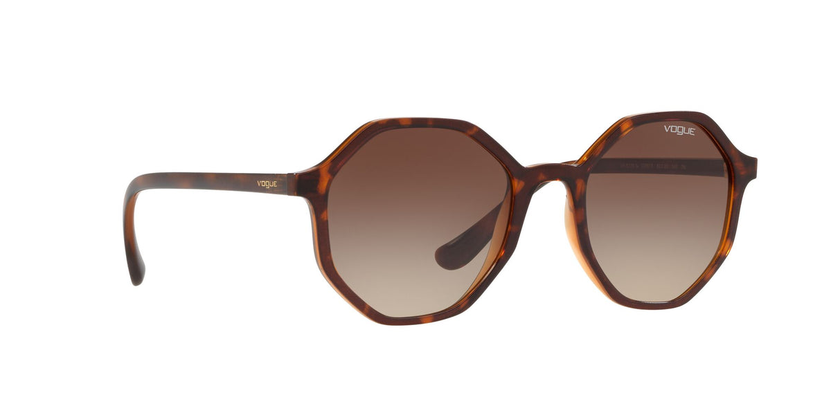 Vogue 0VO5222S 238613 52 Top Havana/ Brown Transparent/ Brown Gradient 52 / Plastic / Plastic