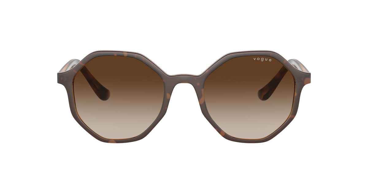 Vogue 0VO5222S 238613 52 Top Havana/ Brown Transparent/ Brown Gradient 52 / Plastic / Plastic