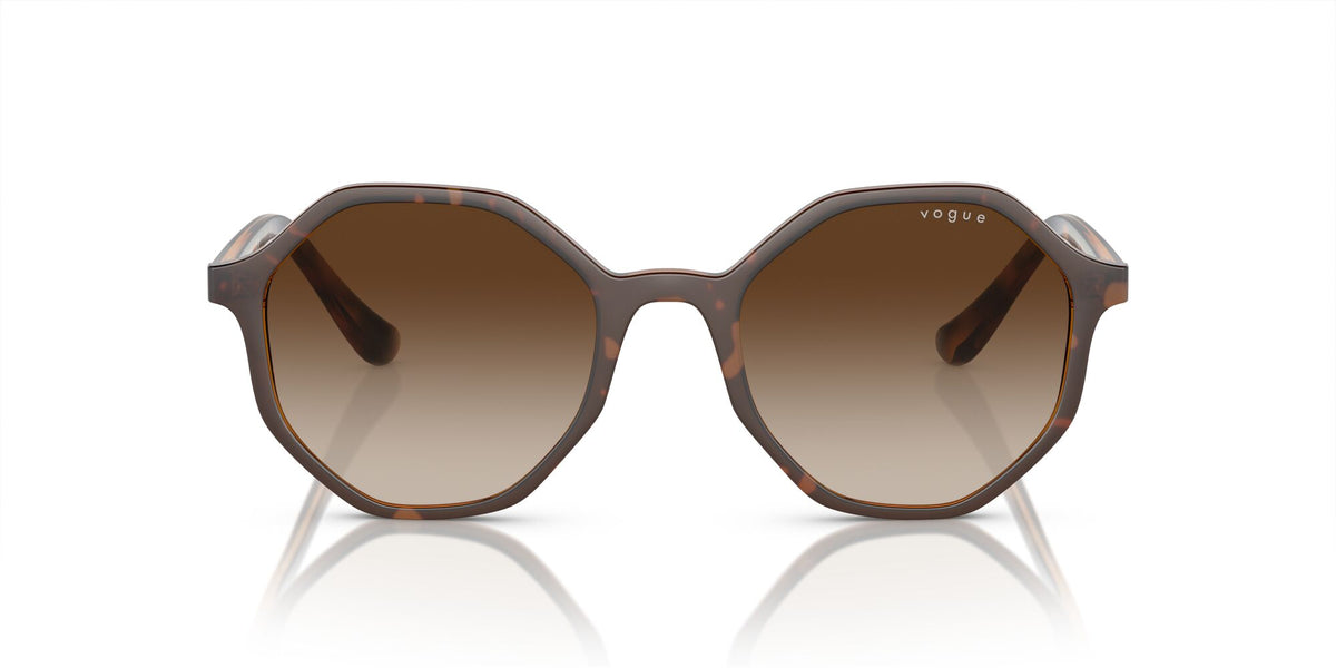 Vogue 0VO5222S 238613 52 Top Havana/ Brown Transparent/ Brown Gradient 52 / Plastic / Plastic