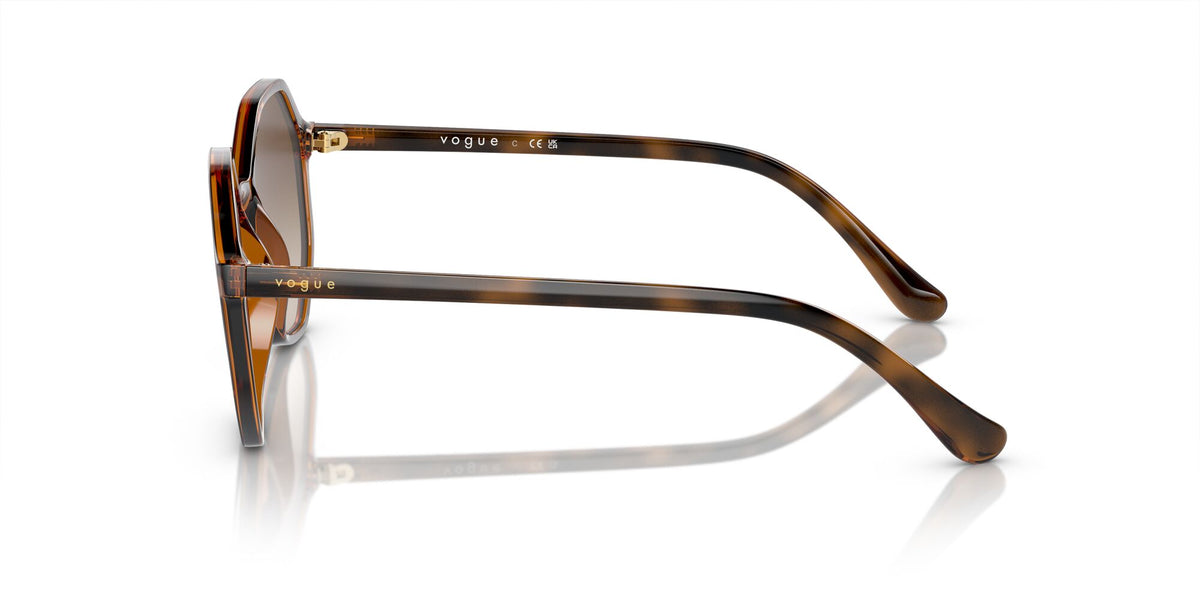 Vogue 0VO5222S 238613 52 Top Havana/ Brown Transparent/ Brown Gradient 52 / Plastic / Plastic