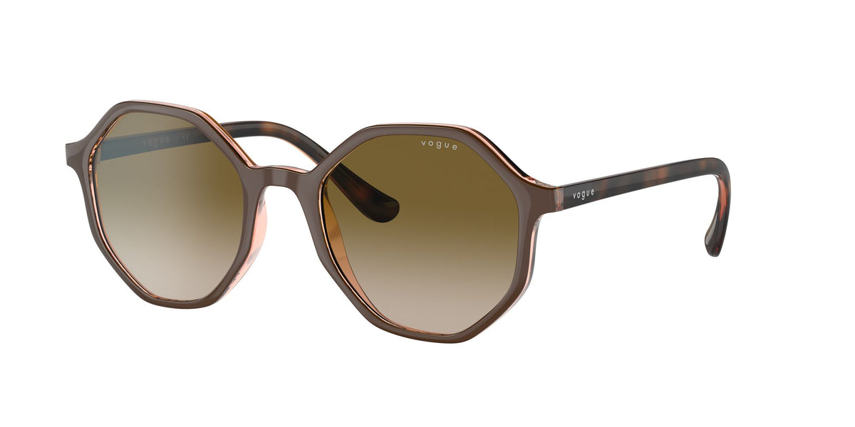 Vogue VO 5222S Top Brown/Rainbow Red / Brown Gradient 52 / Plastic / Plastic