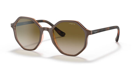 Vogue VO 5222S Top Brown/Rainbow Red / Brown Gradient 52 / Plastic / Plastic