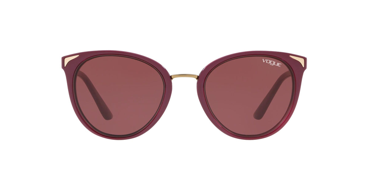 Vogue VO 5230S Top Dark Red/Red Transparent / Dark Violet 54 / Plastic / Plastic