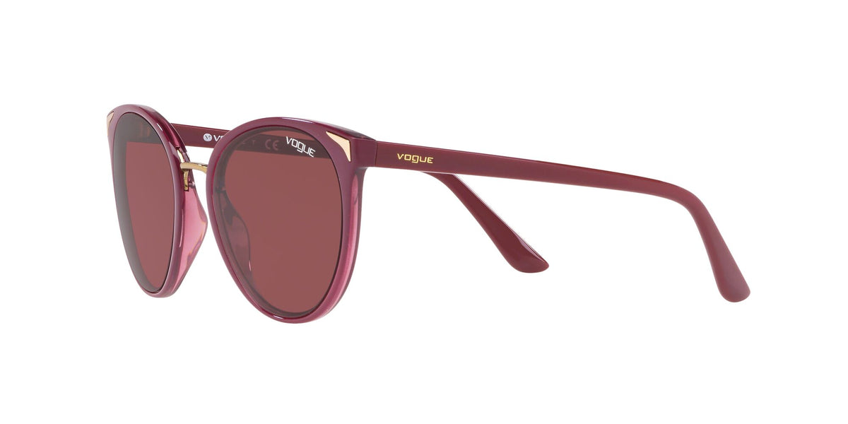 Vogue VO 5230S Top Dark Red/Red Transparent / Dark Violet 54 / Plastic / Plastic