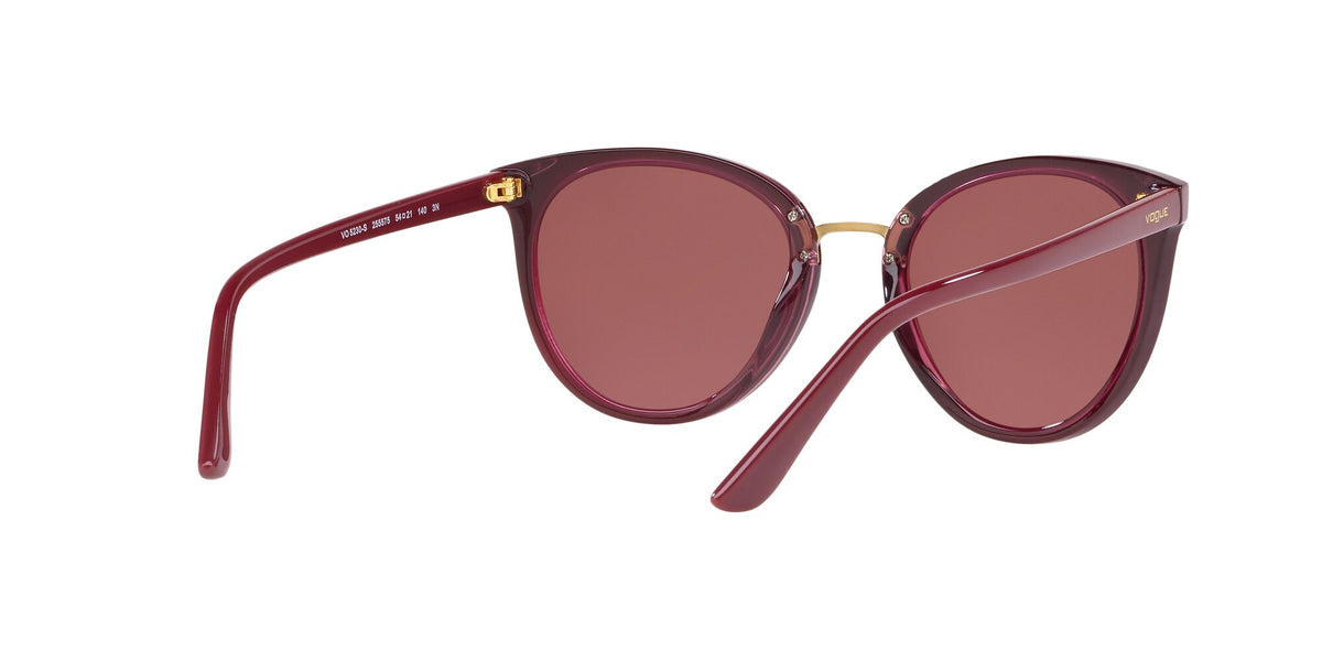 Vogue VO 5230S Top Dark Red/Red Transparent / Dark Violet 54 / Plastic / Plastic