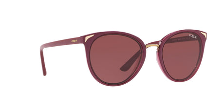 Vogue VO 5230S Top Dark Red/Red Transparent / Dark Violet 54 / Plastic / Plastic