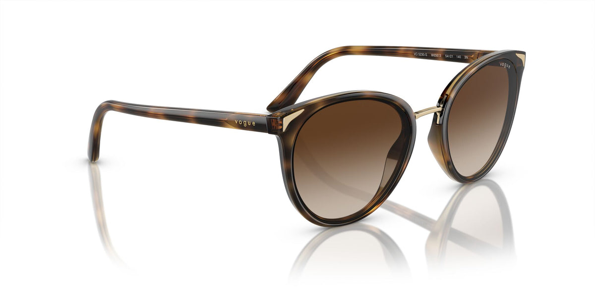 Vogue 0VO5230S W65613 54 Dark Havana/ Brown Gradient 54 / Plastic / Plastic
