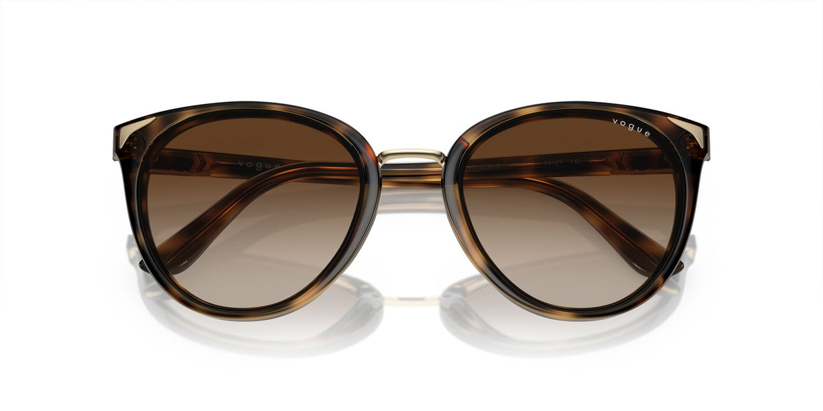 Vogue 0VO5230S W65613 54 Dark Havana/ Brown Gradient 54 / Plastic / Plastic
