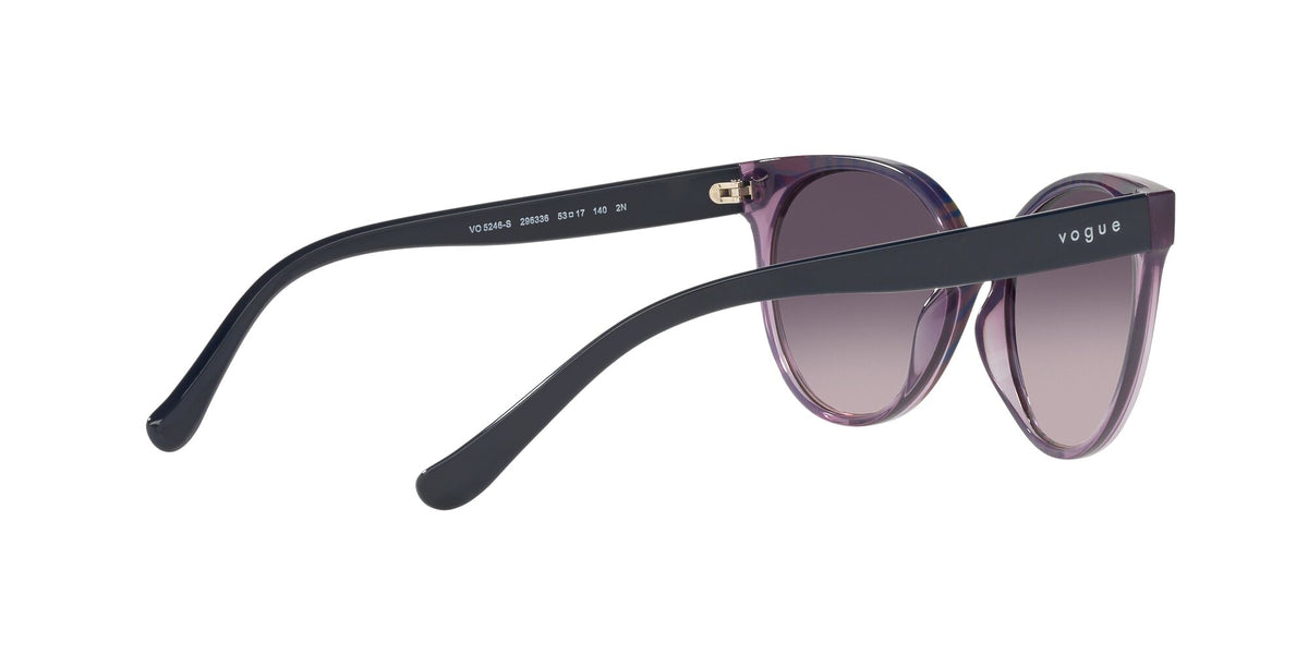 Vogue 0VO5246S 296336 53 Top Blue/Rainbow Violet/ Pink Gradient Dark Grey 53 / Plastic / Plastic
