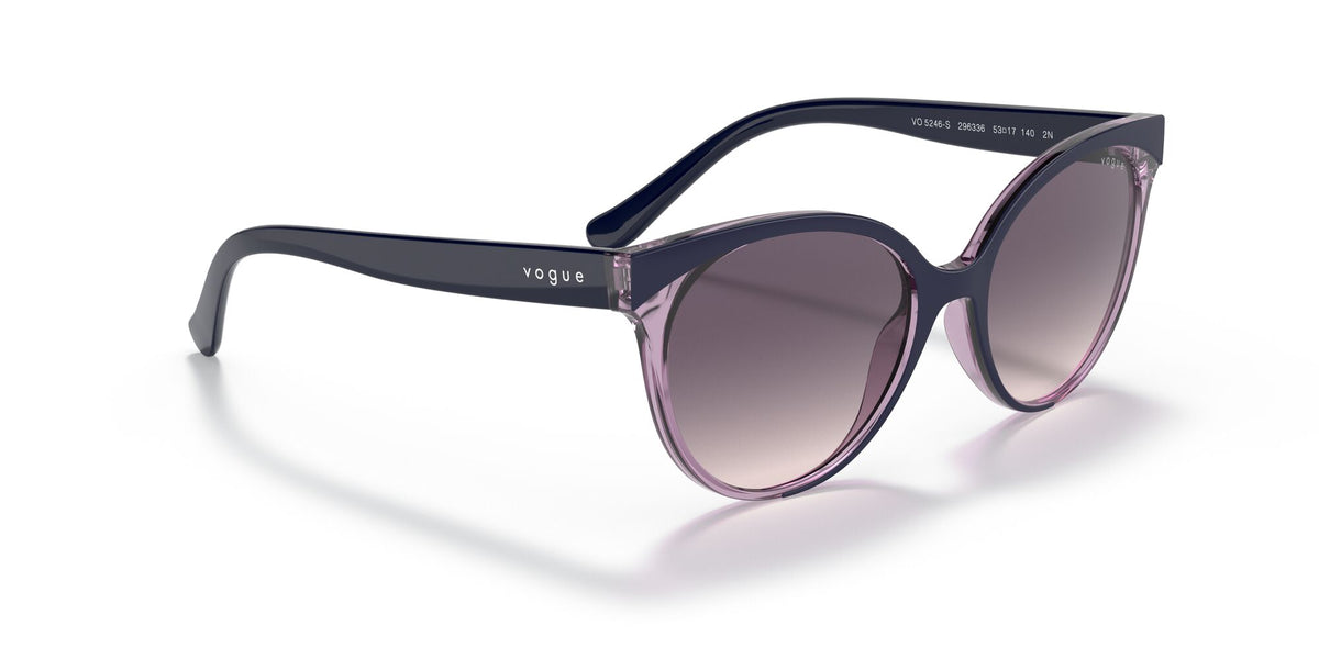 Vogue 0VO5246S 296336 53 Top Blue/Rainbow Violet/ Pink Gradient Dark Grey 53 / Plastic / Plastic