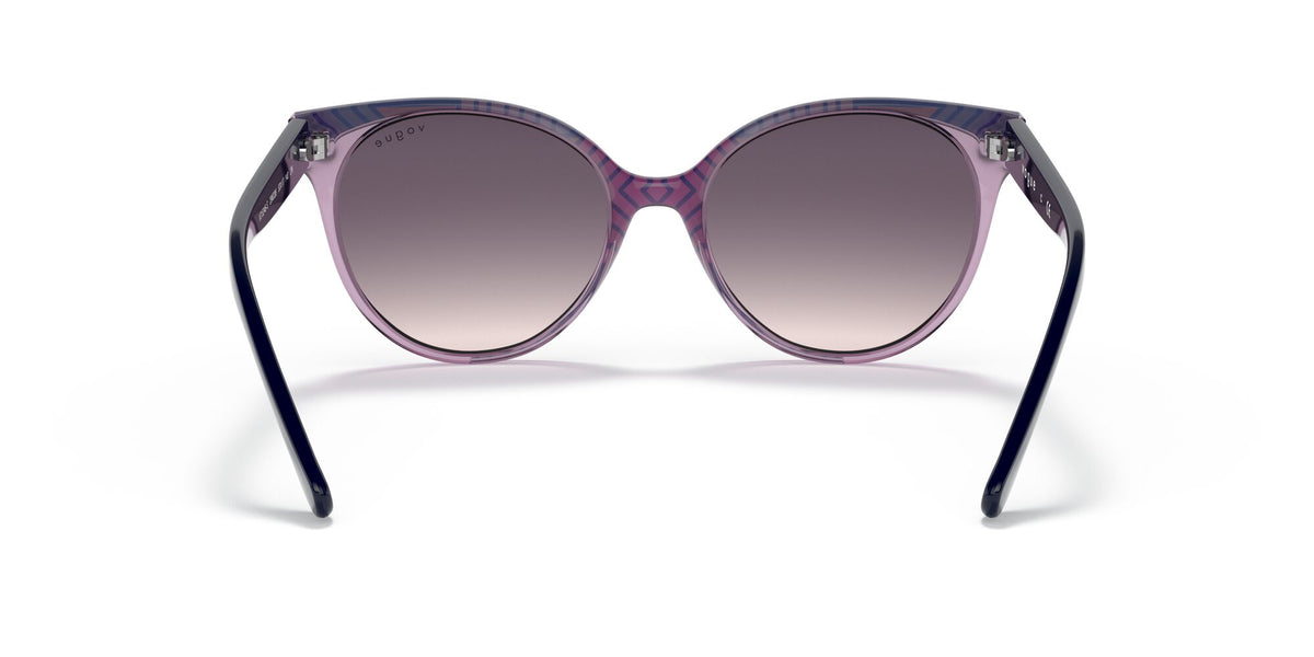 Vogue 0VO5246S 296336 53 Top Blue/Rainbow Violet/ Pink Gradient Dark Grey 53 / Plastic / Plastic
