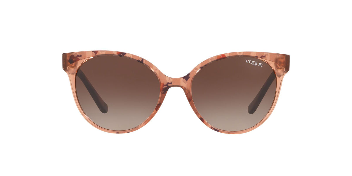 Vogue VO 5246S Top Beige/Havana Transparent / Brown Gradient 53 / Plastic / Plastic