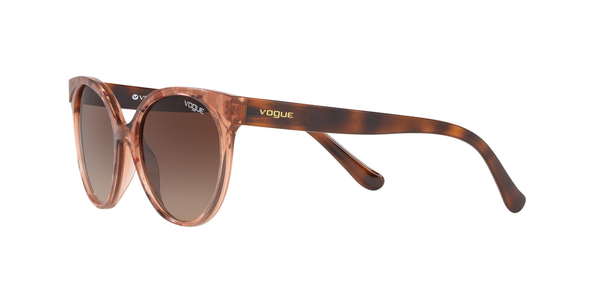 Vogue VO 5246S Top Beige/Havana Transparent / Brown Gradient 53 / Plastic / Plastic