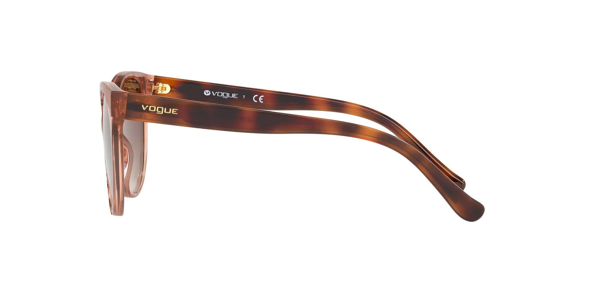 Vogue VO 5246S Top Beige/Havana Transparent / Brown Gradient 53 / Plastic / Plastic