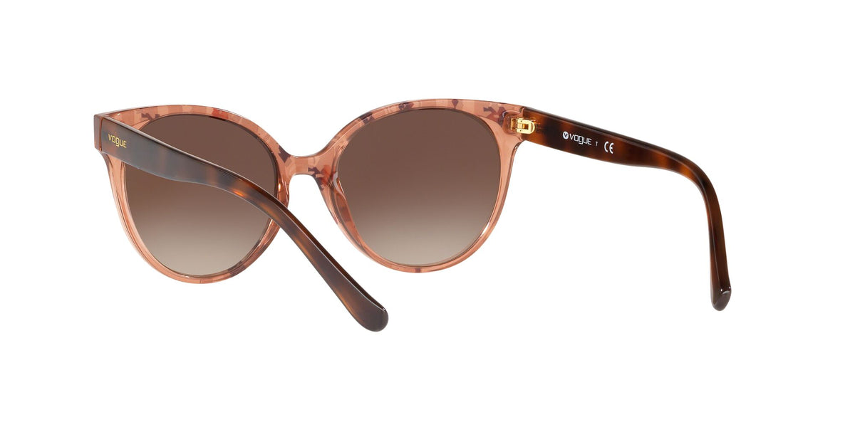 Vogue VO 5246S Top Beige/Havana Transparent / Brown Gradient 53 / Plastic / Plastic