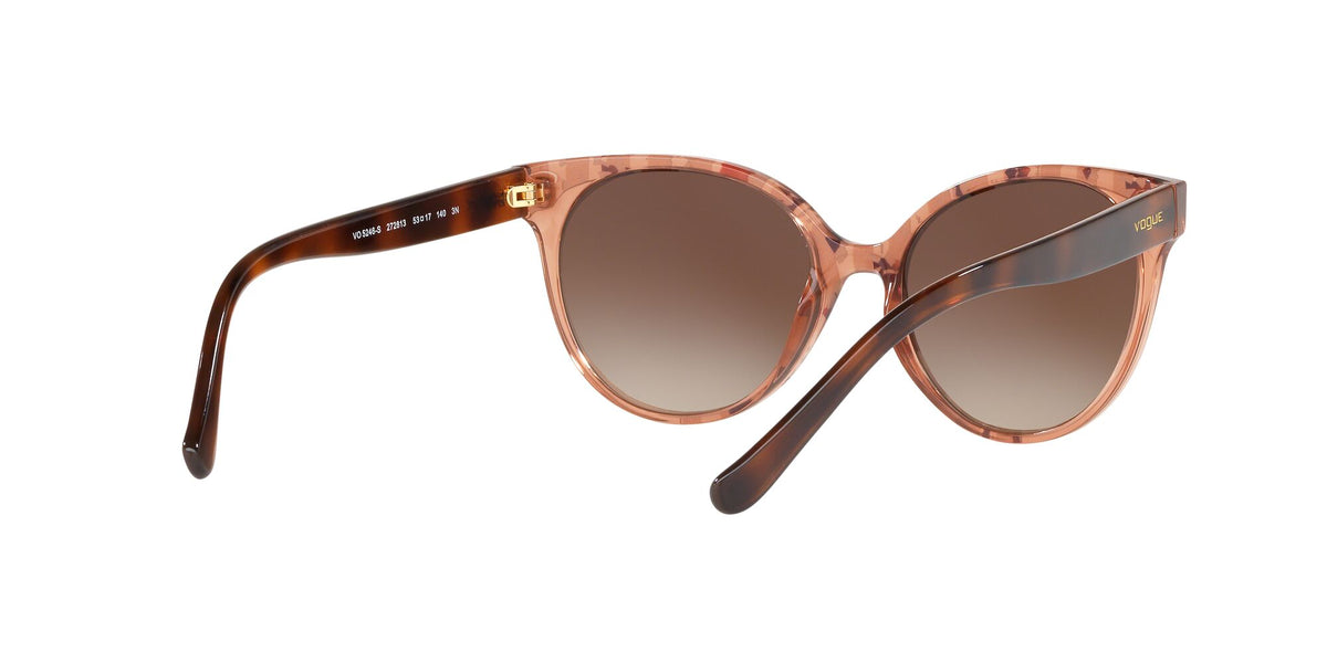 Vogue VO 5246S Top Beige/Havana Transparent / Brown Gradient 53 / Plastic / Plastic