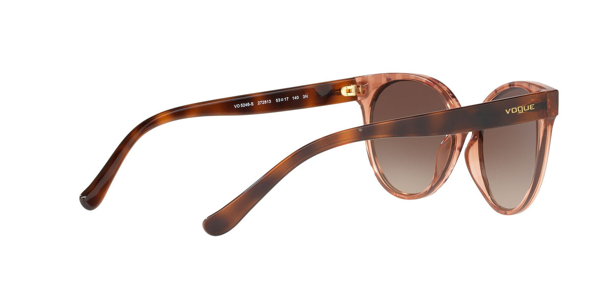 Vogue VO 5246S Top Beige/Havana Transparent / Brown Gradient 53 / Plastic / Plastic