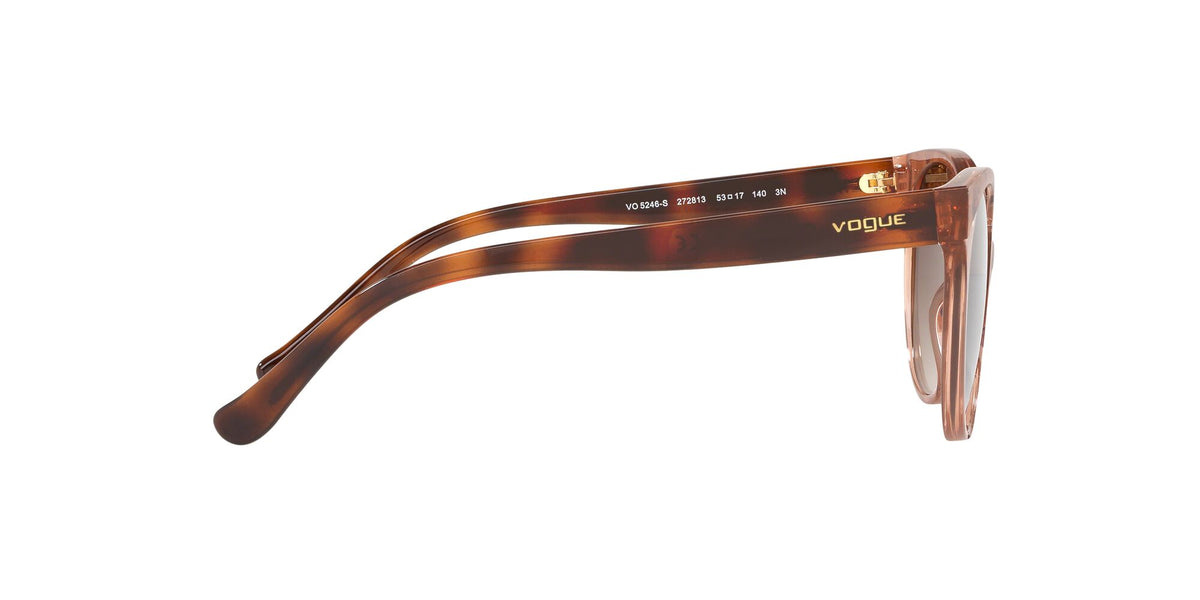 Vogue VO 5246S Top Beige/Havana Transparent / Brown Gradient 53 / Plastic / Plastic