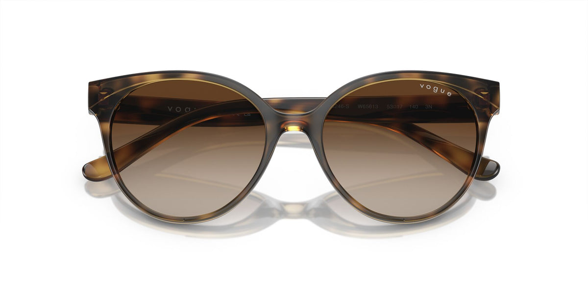 Vogue 0VO5246S W65613 53 Dark Havana/ Brown Gradient 53 / Plastic / Plastic
