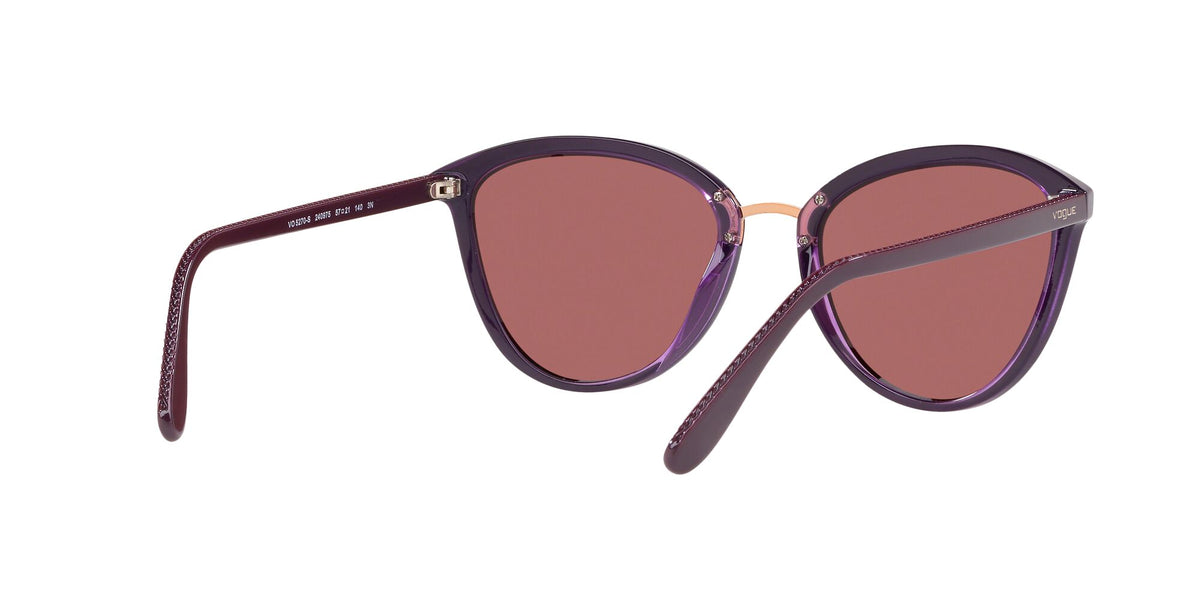 Vogue VO 5270S Top Violet/Violet Transparent / Dark Violet 57 / Plastic / Plastic
