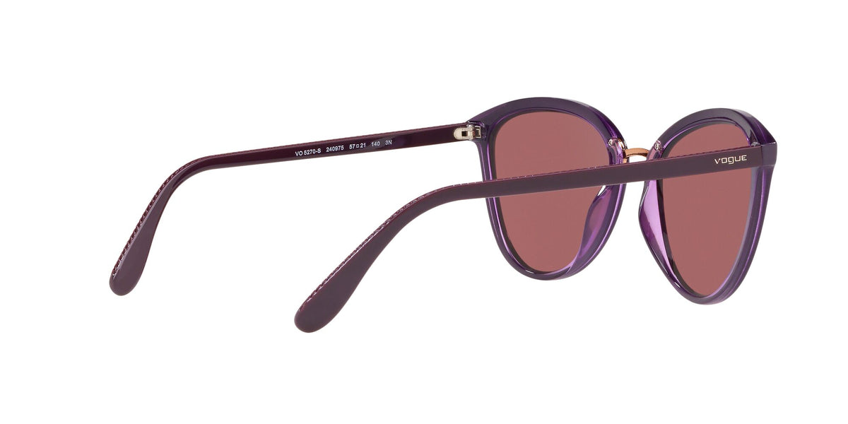 Vogue VO 5270S Top Violet/Violet Transparent / Dark Violet 57 / Plastic / Plastic