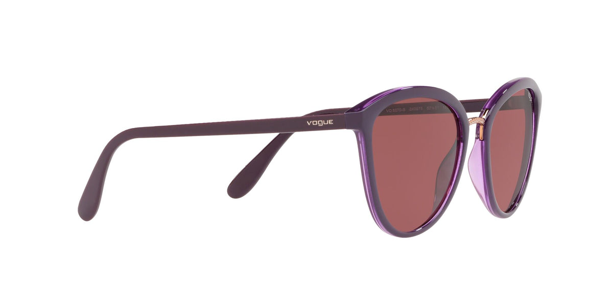 Vogue VO 5270S Top Violet/Violet Transparent / Dark Violet 57 / Plastic / Plastic