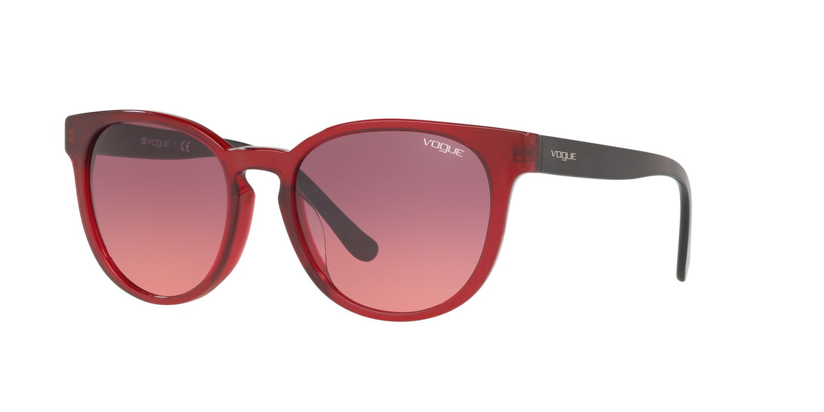 Vogue VO 5271SF Transparent Dark Red / Pink Gradient Violet 55 / Plastic / Plastic