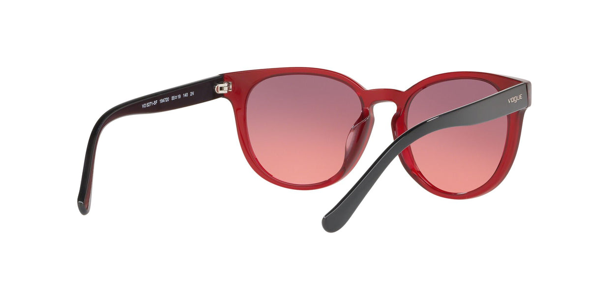 Vogue VO 5271SF Transparent Dark Red / Pink Gradient Violet 55 / Plastic / Plastic