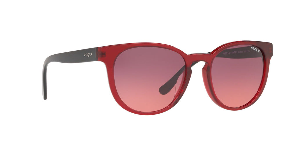Vogue VO 5271SF Transparent Dark Red / Pink Gradient Violet 55 / Plastic / Plastic