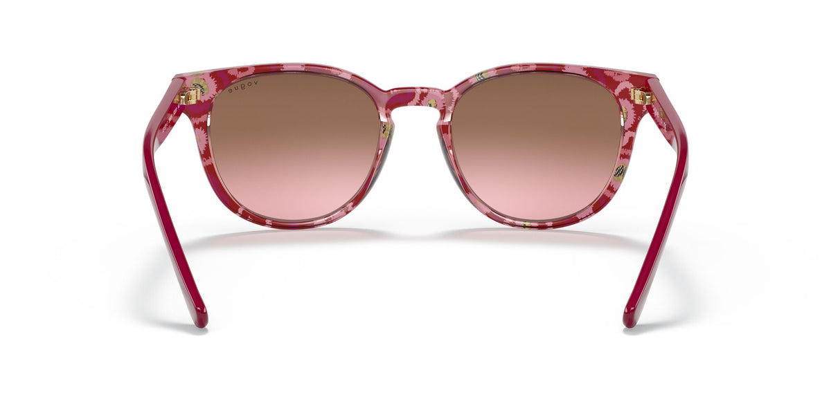 Vogue VO 5271S Top Bordeaux/Flowers Red / Pink Gradient Brown 53 / Plastic / Plastic