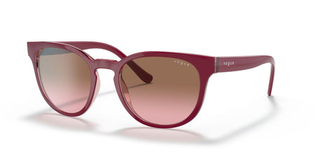 Vogue VO 5271S Top Bordeaux/Flowers Red / Pink Gradient Brown 53 / Plastic / Plastic