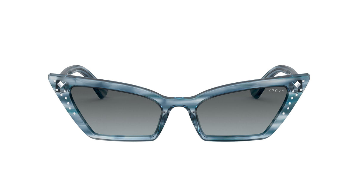 Vogue VO 5282BM Striped Blue / Grey Gradient 54 / Plastic / Plastic