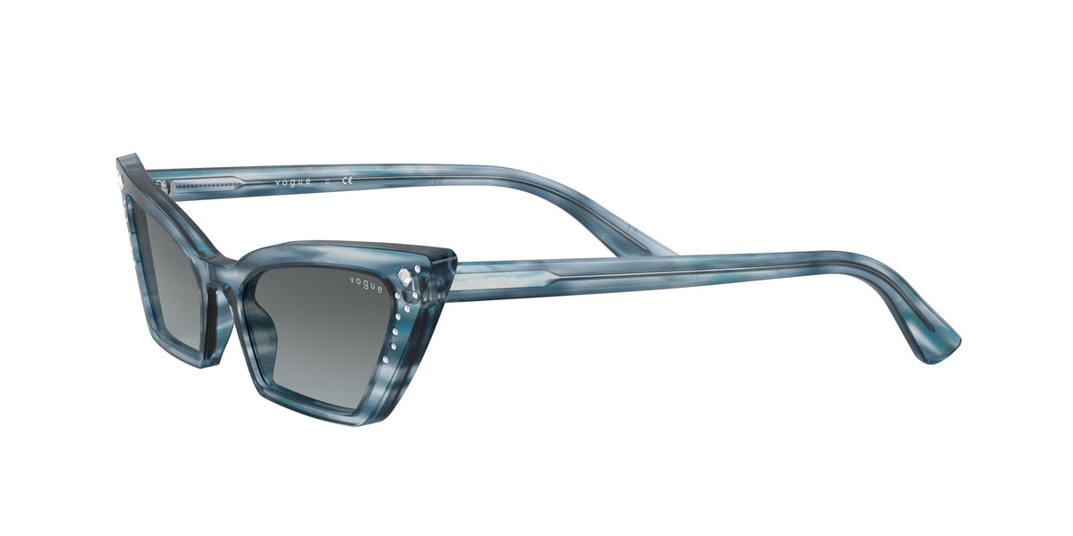 Vogue VO 5282BM Striped Blue / Grey Gradient 54 / Plastic / Plastic